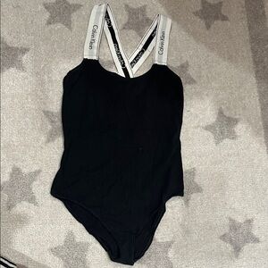 Calvin Klein Black Bodysuit